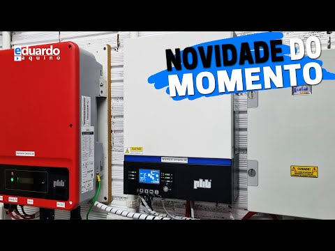 Inversor Híbrido Retrofit funciona com Placa Solar do OnGrid