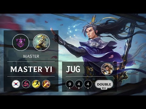 Master Yi Jungle vs Xin Zhao - KR Master Patch 9.13