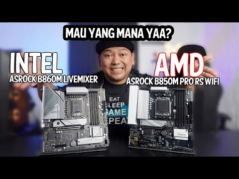 KABAR Baik Buat Rakitan PC Baru Intel &amp; AMD Asrock B860M Livemixer &amp; B850M Pro RS Wifi