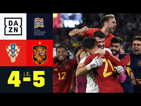 Simon wir der Finalheld! Spanien gewinnt Nations League: Kroatien - Spanien | Nations League | DAZN