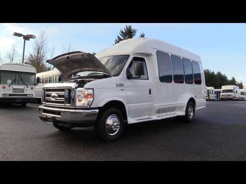 2012 Ford Turtle Top 14 Passenger Shuttle Bus - S22015