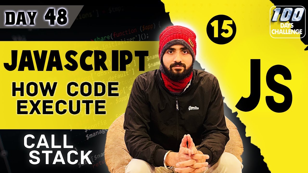 How JavaScript Code is executed? & Call Stack | #mern #javascript || Full Stack Web Development 2024
