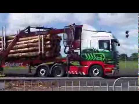 Stobart Fest 2013 'Laura Jane H8237' Log Wagon