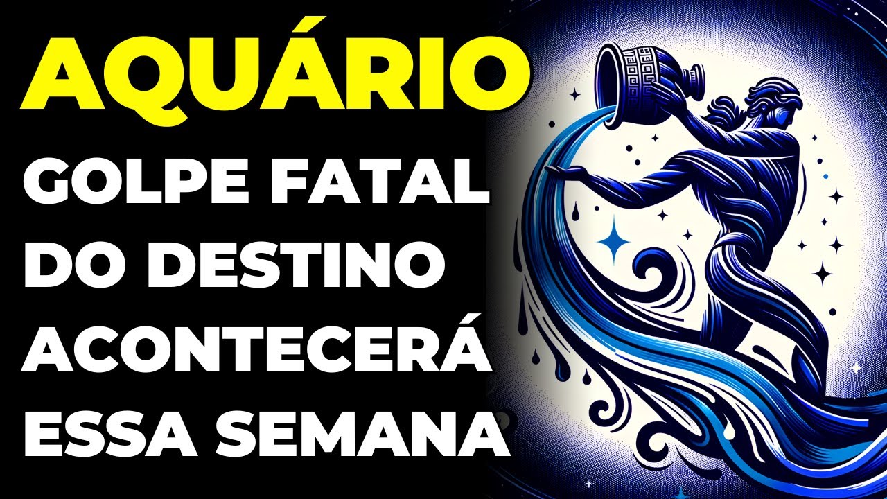 AQUÁRIO: 😢 VIRADA FATAL DO DESTINO VAI ACONTECER | É CHOCANTE E INEVITÁVEL | O DESFECHO SERÁ CRUEL