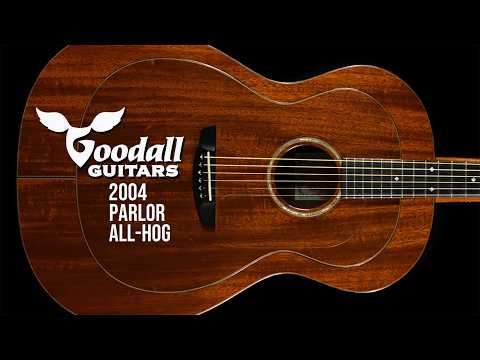 Goodall Parlor All-Mahogany, MhPMh, 14-Fret - USED 2004 image 13