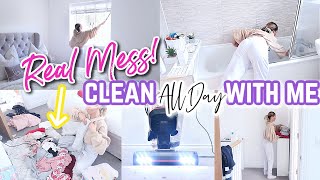 *REAL MESS* CLEAN WITH ME 2021 // EXTREME CLEANING MOTIVATION // ALL DAY CLEAN WITH ME