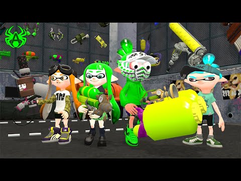 Cursed Splatoon Weapons