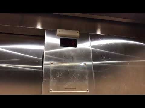 Almost stuck! Horrible US touch sensitive hydraulic elevator at the Gaslight building in Folsom CA