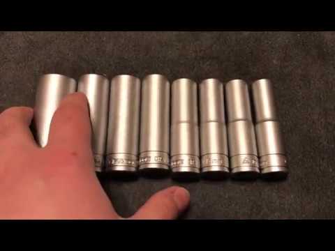 TengTools 1/2 Deep Socket Set