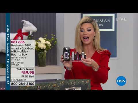 HSN | Beekman 1802 Bath & Body Gifts 11.20.2018 - 01 AM