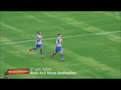 Gols de Adiel: Avaí 4x3 Nova Andradina - Copa São Paulo 2020