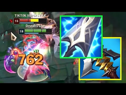 500 AD Kayn Q vs 3000 HP Thresh.