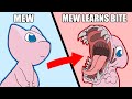 Mew Being Cute But Its Attacks Are Horrifying Pokemon Animation