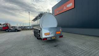 Feldbinder LEVENSMIDDELEN / FOOD / LEBENSMITTEL / 33.500L / 3-COMP / POMP / Lebensmittelauflieger | Bild 4 - Autoline