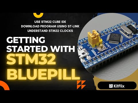 Getting Started with STM32 Blue Pill: Clock Setup & Code Upload with ST-Link Programmer | #stm32