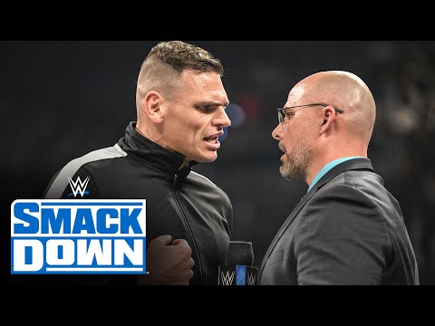 Gunther exudes confidence in Contract Signing with McIntyre and Sheamus: SmackDown, March 24, 2023