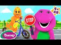 Let S Stay Safe On The Road Safety For Kids Barney The Dinosaur