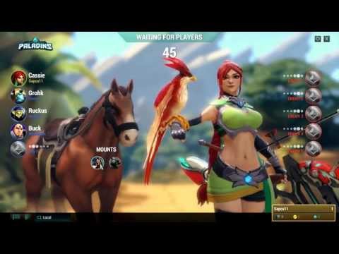 Paladins Champions of the Realm Closed Beta Gameplay - PC 1080p 60 FPS