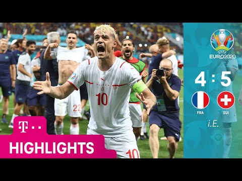 Frankreich - Schweiz, Highlights | UEFA EURO 2020, Achtelfinale | MAGENTA TV