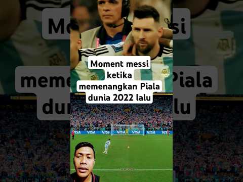 Messi reaction to montiel penalty #argentinaworldcup #argentinawinworldcup #worldcup #messi #edit