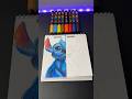 Drawing Stitch Realism Vs Horror PART 1 Stitch Drawing Shorts
