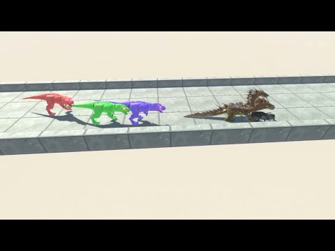 ⚡ESCAPE FROM T-REX COLOR PACK⚡- Animal Revolt Battle Simulator