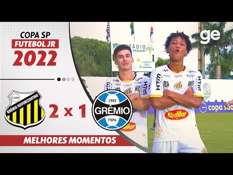 NOVORIZONTINO 2 X 1 GRÊMIO | MELHORES MOMENTOS | COPA SÃO PAULO DE FUTEBOL JR. | ge.globo