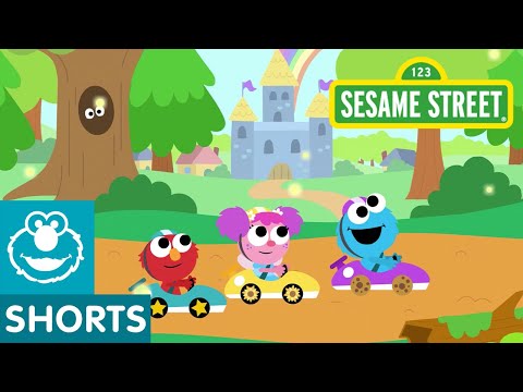 Sesame Street: Fairytale Forest Track | Magical Car Races #11