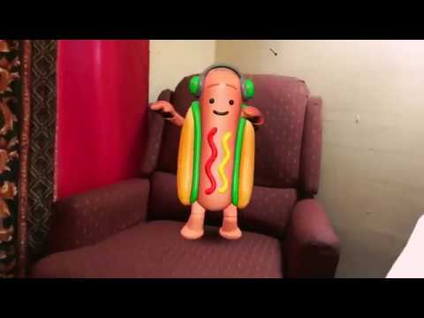The Snapchat Dancing Hot Dog filter - Dancing Hot Dog...