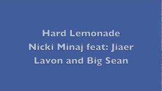 Nicki Minaj Feat. Jiaer Lavon &amp; Big Sean-Hard lemonade Lyrics on screen!