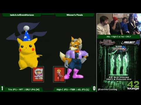 Construct 69 - Trix + WIT | ORLY vs High-C + FSBR | ASL - Melee Doubles GF
