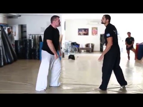 Team of Warriors - Krav Maga Front Kick Defense