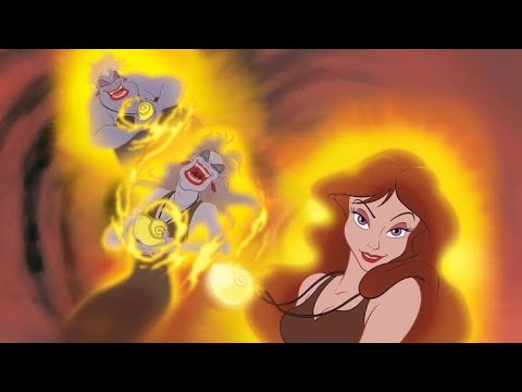 Ursula transforms into Vanessa 1989 - 2023 || [The Little Mermaid]