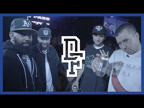 OSHEA & PEDRO VS CAUSTIC & PASS | Don't Flop Rap Battle