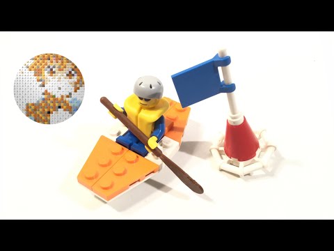 Vidéo LEGO City 5621 : Le kayakiste