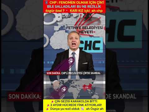 📢 ÖZGÜR ÖZEL'E ÇİN DARBESİ: FENOMENLİK UĞRUNA DÜNYAYI SALLADILAR, GÜNSÜZ GÜN YOK LAN! 🎯  

📢 BUNLARIN AKKILLARI DONLARINDA BUNLARI ORALARINDA ASMAK LAZIM 

💎 Ey ahali, CHP'de yaprak dökümü değil resmen bok çukuru ve tıklanma rekoru patlaması yaşanıyor! 🚀 Meğer bizimkiler siyaseti bırakıp sosyal medya fenomeni olmaya karar vermiş; her gün yeni bir skandalla milyarlarca izlenme kasıyorlar! 💎 Adamlar kameraların karşısına geçip "Biz sütten çıkmış ak kaşığız" diye milleti kandırıyor ama arka planda dönen dolaplar TikTok'u bile sollar! ⭐  

⭐ Fethiye Belediyesi heyetiyle birlikte resmi incelemeler için Çin Halk Cumhuriyeti'ne giden CHP'li Meclis Üyesi Ruhtan Başkaya, olayı herhalde "viral video çekimi" zannetti! ⭐ Heyet tıpış tıpış memlekete dönerken, bizimki otel odasında 18 yaşından küçük kızla Çin polisinin eline suçüstü yakalandı! 📢 İki aydır Çin zindanlarında kilit altında yatan bu zihniyet, skandallarda sınır tanımıyor, izlenmeleri alt üst ediyor! 🎯  

🎯 Özgür Özel çıkıp ne kadar cam silme beziyle ortalığı temizlemeye çalışsa da, bu pislik 10 klorak dökülsen de çıkmaz amirim! 🚀 Parti binalarından gelen lağım kokusu tavanı deldi geçti. 📢 Olay patlayınca Muğla İl Disiplin Kurulu apar topar toplandı ve bu yeni nesil "fenomen" meclis üyesini tek kalemde sokağa şutladı! ✨  

🔥 Şimdi soruyoruz adama: Hani parti temizdi başkan? ✨ Hani günsüz gününüz yoktu, bunlar fenomen olmak için mi bu haltları yiyor la? ⭐ Çin seddini bile aşamayan bu vizyonsuzlukla daha ne rekorlar kıracaklar kim bilir! 📢  

⭐ Siz bu fenomenlik uğruna ortalığı ayağa kaldıran CHP düzenine ne diyorsunuz dostlar? 📢 Yorumlarda toplanın la! ⭐  

🔥 Yazan: Bülent Taşgın 

🔥 #BülentTasgin #ÖzgürÖzel #ÇinSkandalı #Fethiye #CHP #SiyasetMizahı #Gündem #Haber #İroni #SonDakika #Siyaset #Mizah #Keşfet 