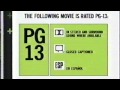 HBO The Following Movie Is Rated PG 13 1999
