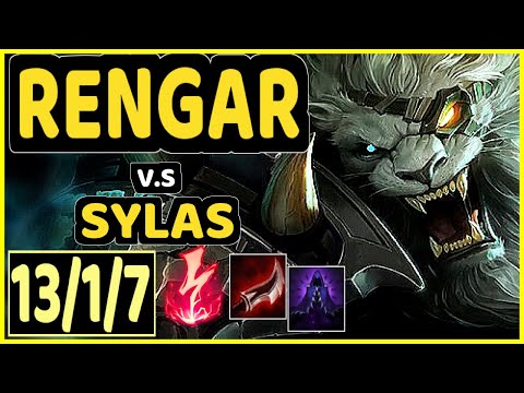 PRIDE (RENGAR) vs SYLAS - 13/1/7 KDA JUNGLE CHALLENGER GAMEPLAY - EUW