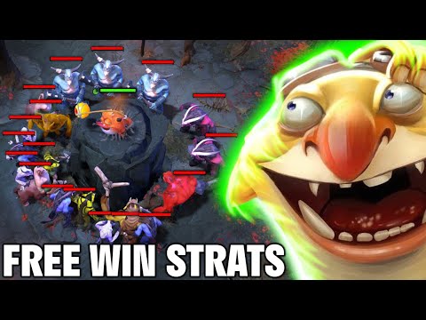 Playing techies on DIRE is such a FREE WIN!!!🔥