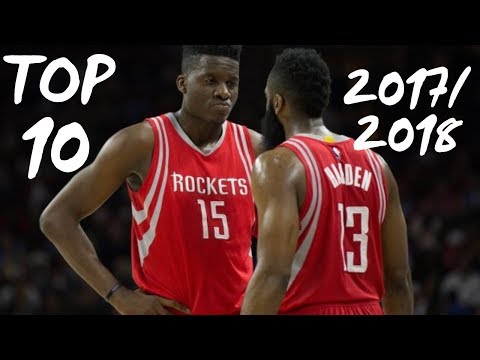 James Harden & Clint Capela dynamic duo TOP 10 plays 2017/2018 NBA season