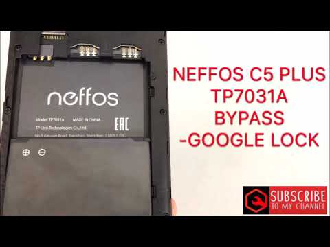 NEFFOS C5plus/TP7031A V8.1.0 frp bypass google account