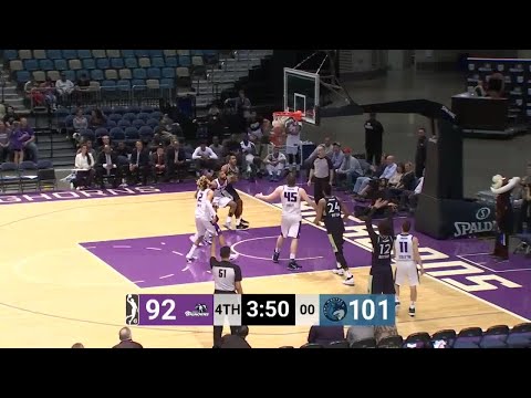 Perry Jones III Posts 12 points & 10 rebounds vs. Reno Bighorns