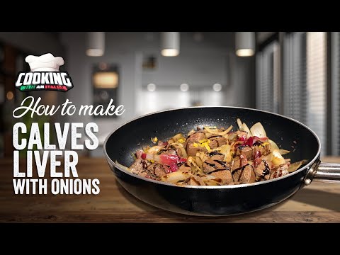 Calves Liver & Onions Italian Style
