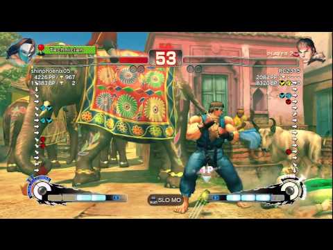 SSF4 AE: shinphoenix05 (vega) vs RC2315 (Ryu)