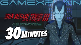 30 Minutes of Shin Megami Tensei III Nocturne HD Remaster Switch Gameplay (Boss, Voice Acting)