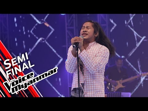 Novem Htoo: Khin Myar Yae A Kyaung (Zaw Win Htut) | Semi Final - The Voice Myanmar 2019