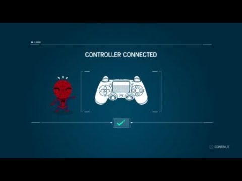 Marvel's Spiderman Controller Disconnected/Connected Error Messages