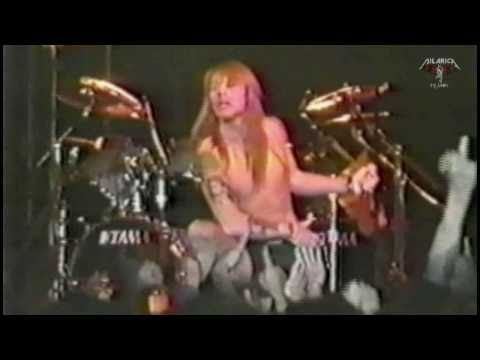 Metallica Guns N' Roses, & Skid Row performing for Rip magazine - 1990 - PART 2 -