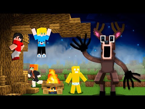 Turma de Kass e KR SOBREVIVERAM 99 NOITES na floresta