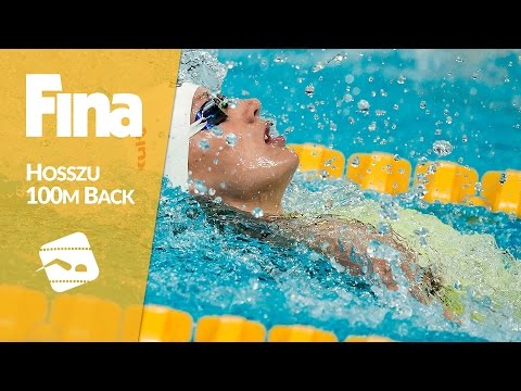 Photo finish for the second place in 100m Backstroke - Hosszu wins! #1 Paris